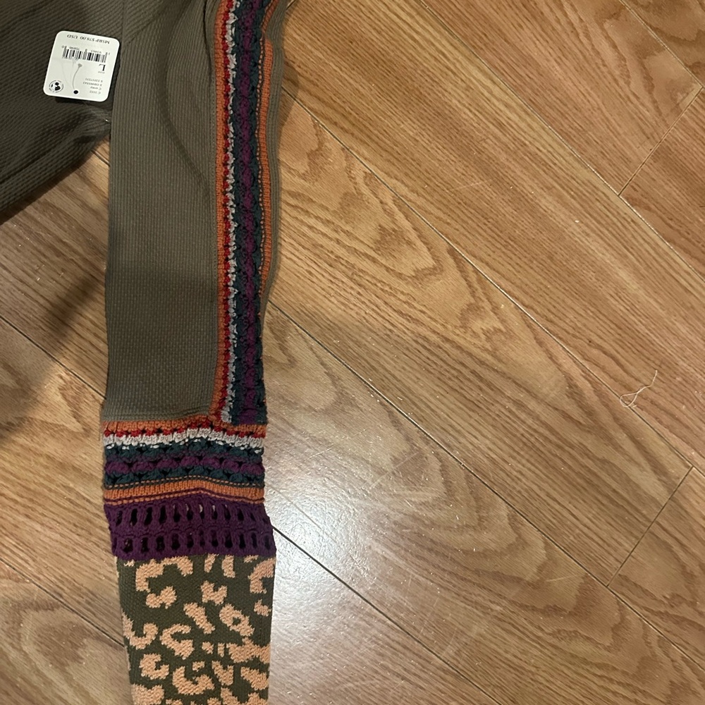 Multicolor Cotton Long Sleeve - Picture 2 of 3
